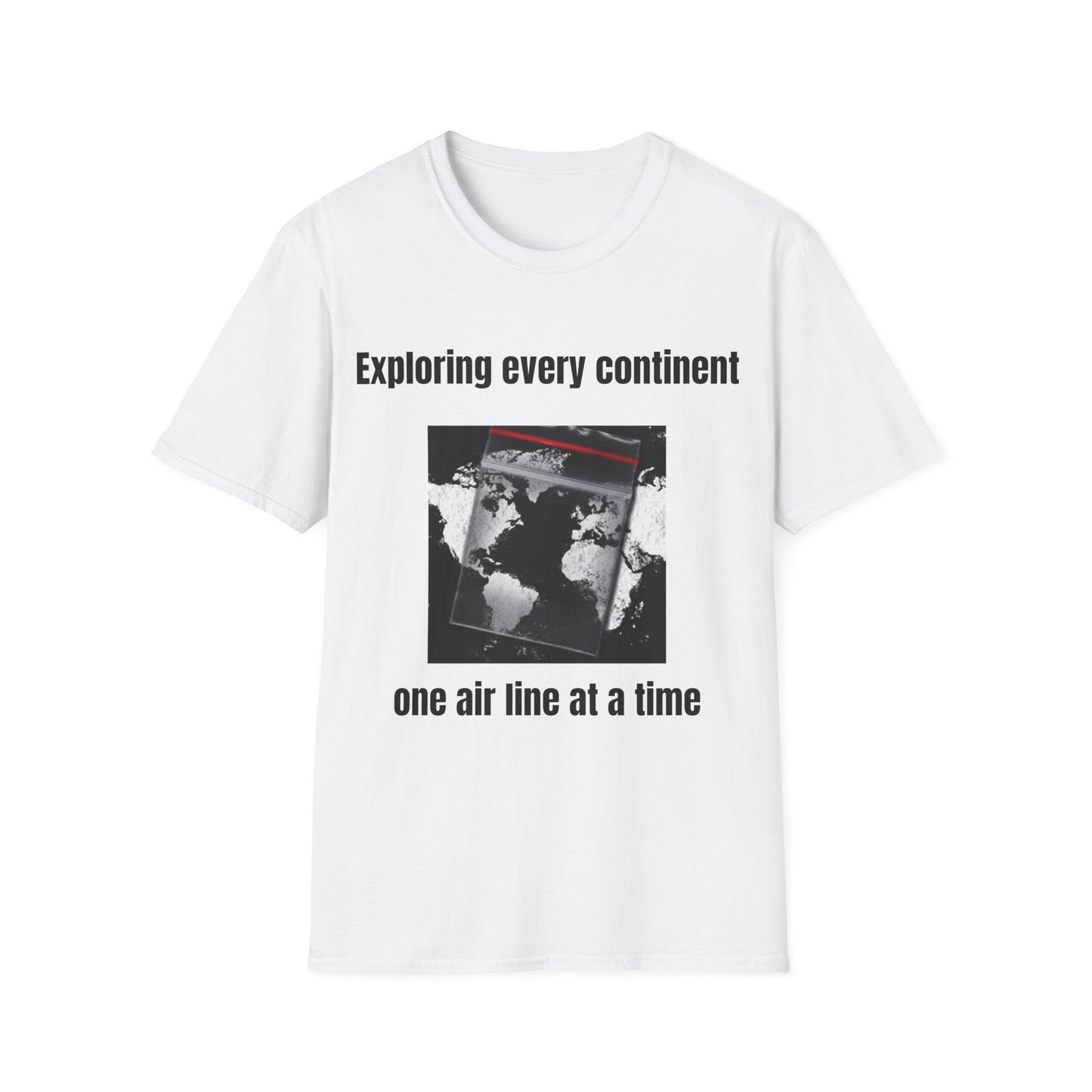 Exploring Every Continent, One Air Line At a TimeT-Shirt